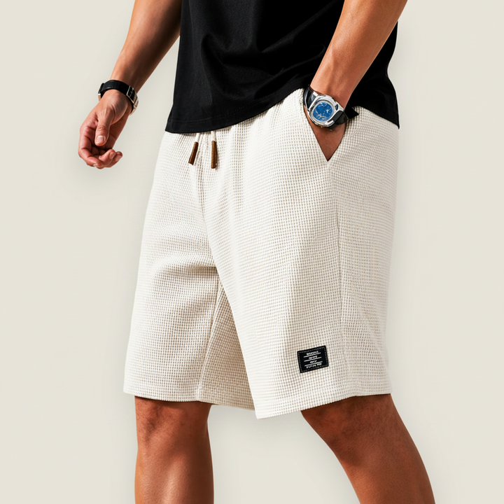 Nathan Elastic-Waist Summer Shorts – Regular Fit