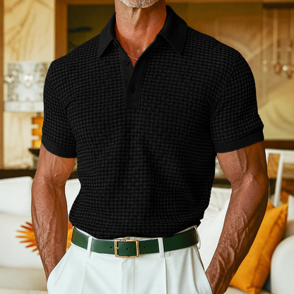 Emanuele™ Checked Polo