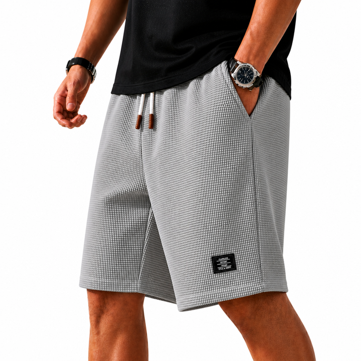 Nathan Elastic-Waist Summer Shorts – Regular Fit