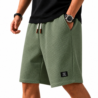 Nathan Elastic-Waist Summer Shorts – Regular Fit