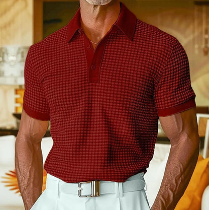 Emanuele™ Checked Polo