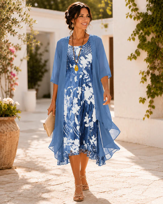 OLIVIA Double-Layer Floral Dress | Floaty & Feminine · Flattering on Every Figure ·