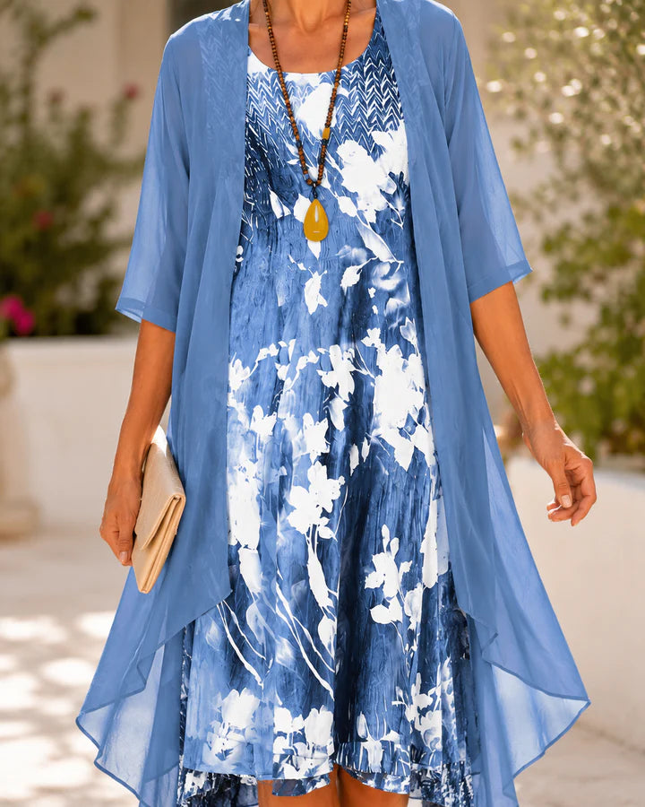 OLIVIA Double-Layer Floral Dress | Floaty & Feminine · Flattering on Every Figure ·